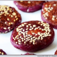 咸香紫薯饼