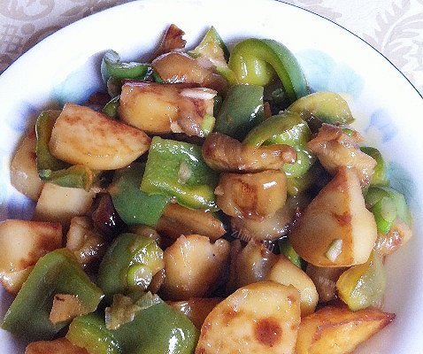 家常少油'地三鲜