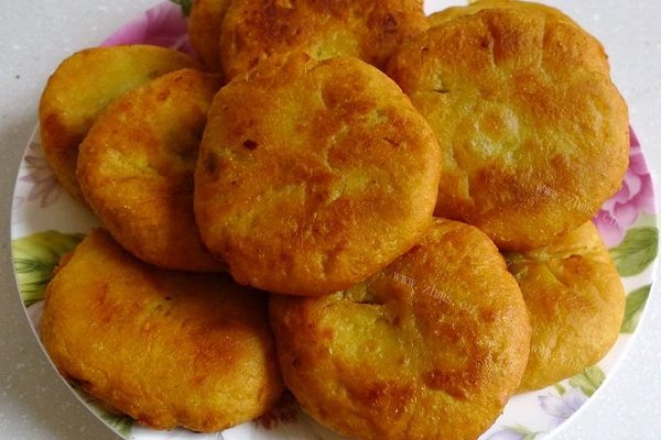 奶香红薯饼