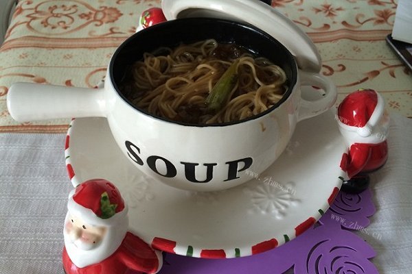 家常葱香瑶柱面