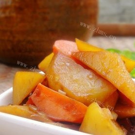 家常土豆炖萝卜
