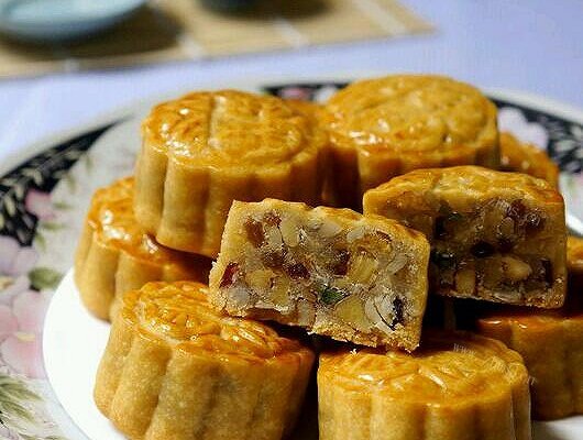 五仁月饼