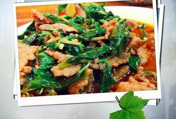 薄荷炒牛肉