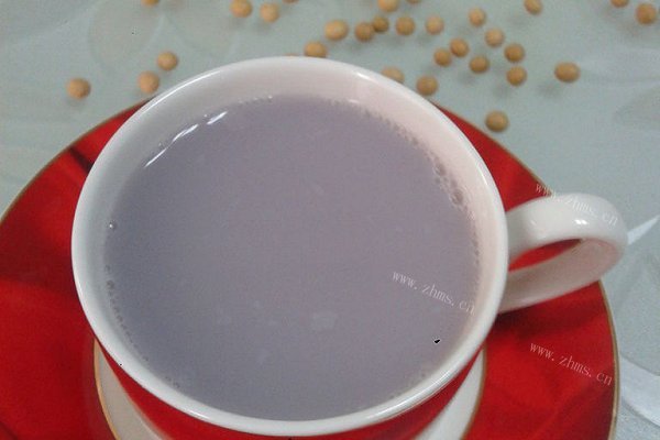 紫薯豆浆