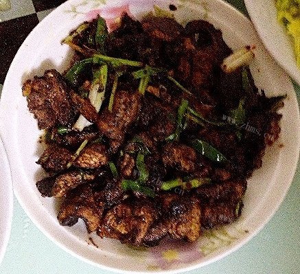 家常爆炒血鳝