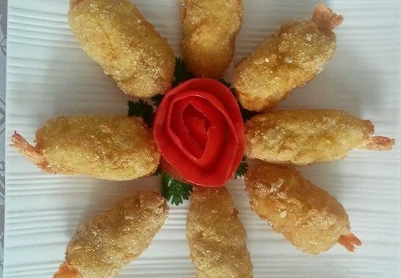 土豆虾球