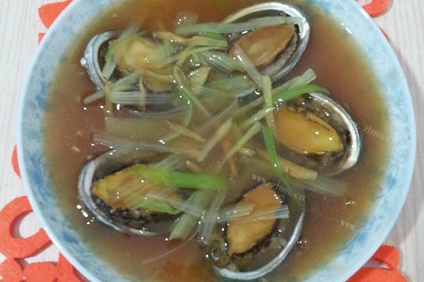 家常浇汁鲍鱼