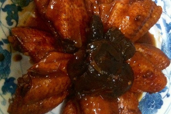 香菇烧翅中