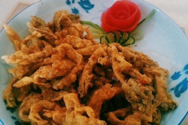家常椒盐蘑菇