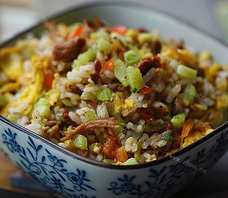 黄瓜牛肉蛋炒饭