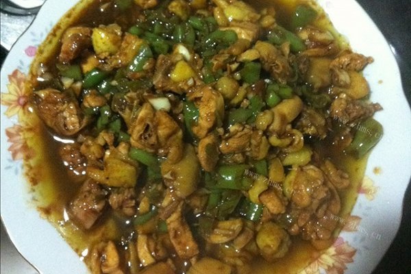 辣炒鸡块