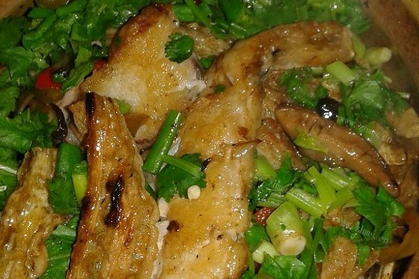 鼓香腐竹鲩鱼煲