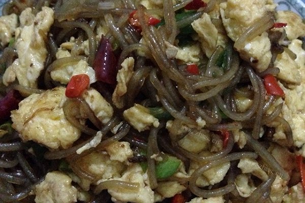 粉丝炒鸡蛋
