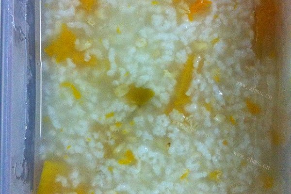 普通家庭南瓜燕麦粥