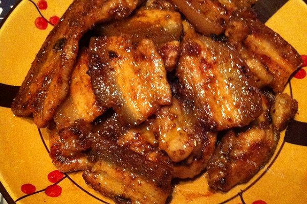 平底锅五花肉