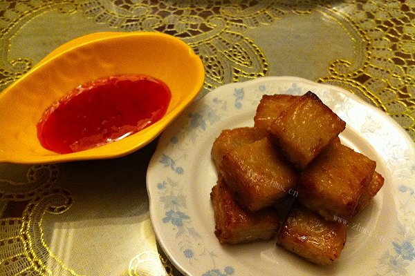香煎萝卜糕 (菜头粿)