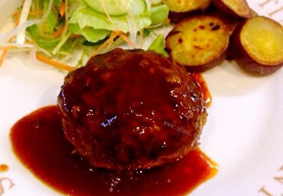 自制日式肉饼(汉堡肉饼)