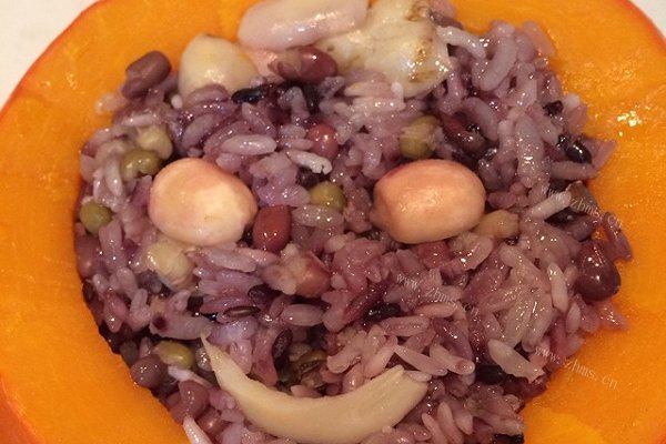 南瓜八宝饭