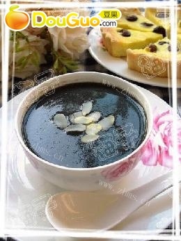 简单的香浓芝麻糊