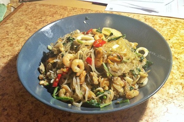 新加坡风味海鲜烩粉丝