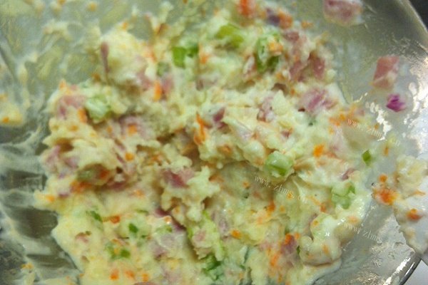 奶油土豆泥色拉