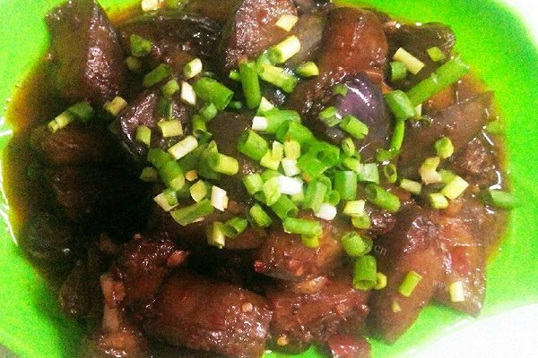 家常油焖茄子