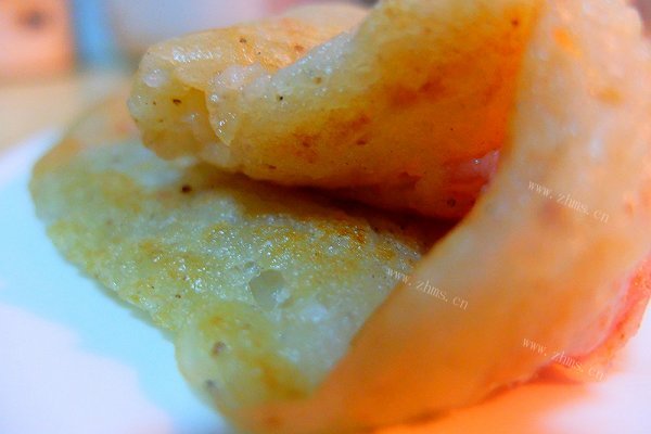 荷仙菇调浆煎饼