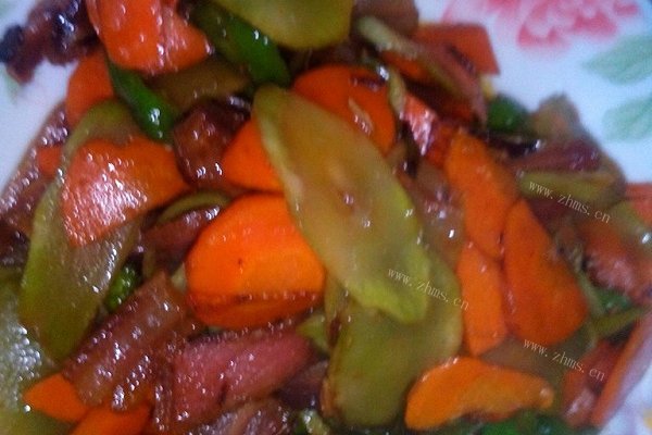 家常莴苣烧腊肉