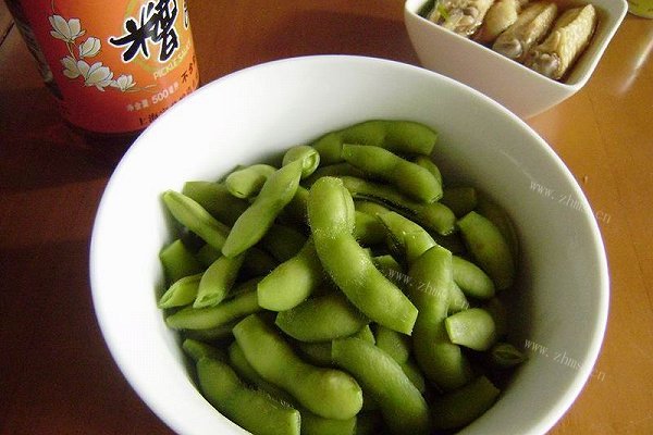 家常糟毛豆