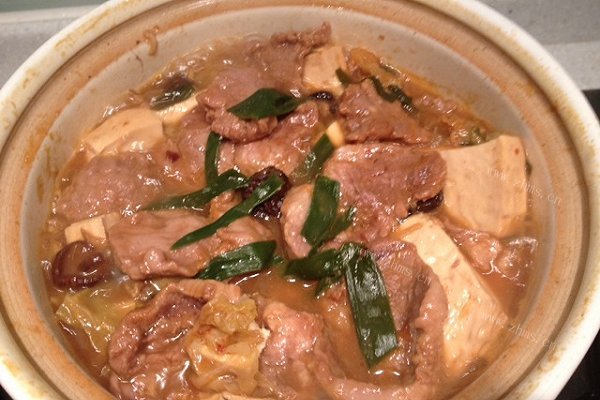 Kimchi豆腐砂锅