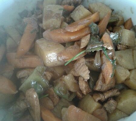红烧土豆炒鸡胸