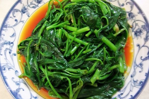 美味拌空心菜