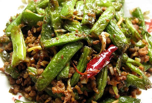 家常菜干煸豆角