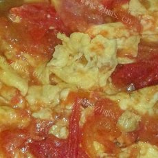 西红柿炒鸡蛋(国民大菜)