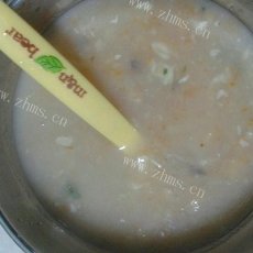 自制宝宝海虾大米粥