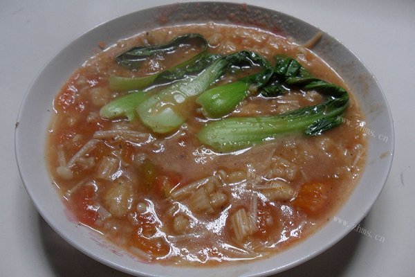 番茄疙瘩汤