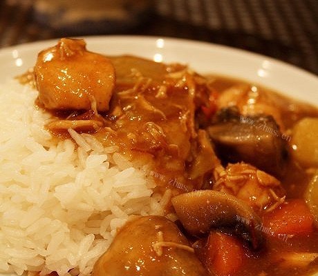 懒人咖喱鸡肉饭