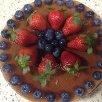 自制蓝莓芝士蛋糕
