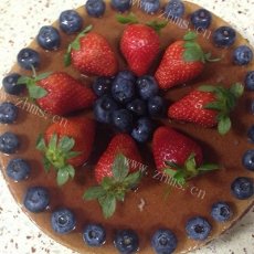 自制蓝莓芝士蛋糕