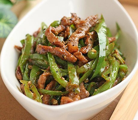 杭椒黑椒汁烩牛柳