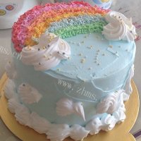 彩虹蛋糕6寸