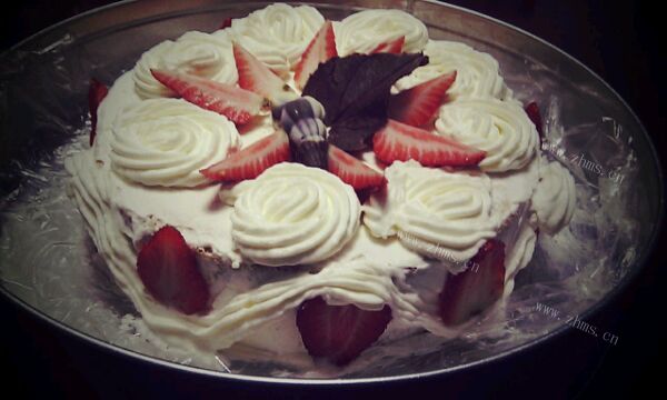 「装饰蛋糕」草莓奶油蛋糕