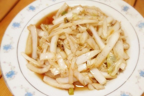 快手醋溜白菜〔醋熘白菜〕