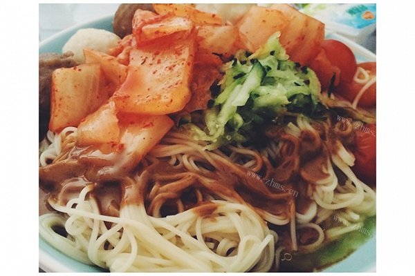 懒人食谱 10分钟拌面