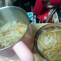 黄花菜汤面（迷你锅版）