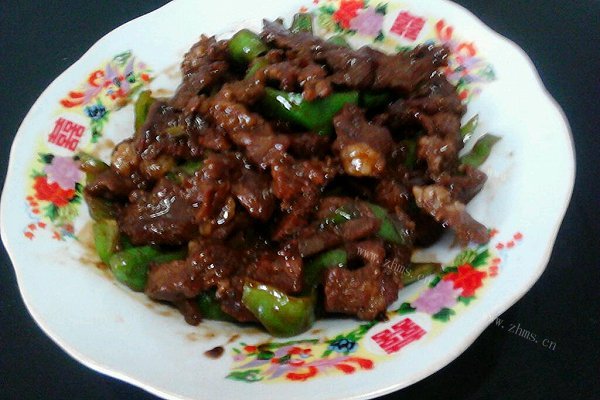 青椒炒牛肉