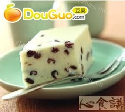 简易椰香红豆糕