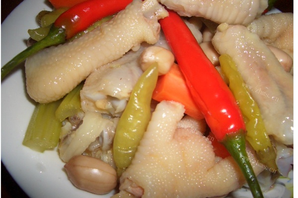家庭版泡椒鸡脚