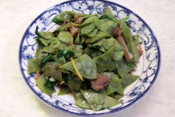 香豆炒肉
