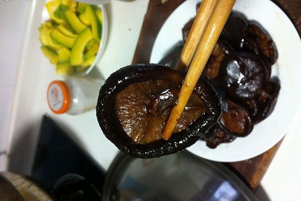 素食-卤香菇,无肉不欢的最佳素食
